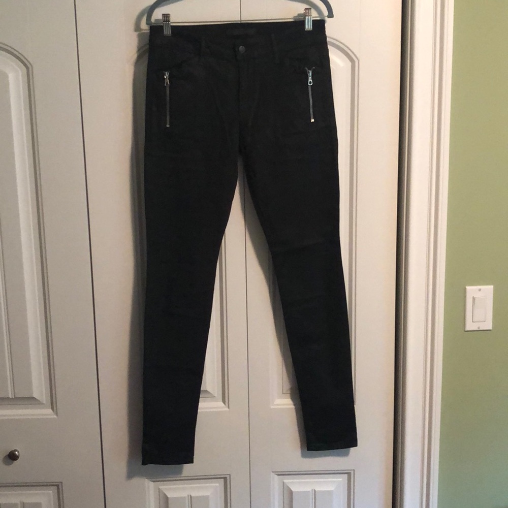 Joes Coated Black Denim